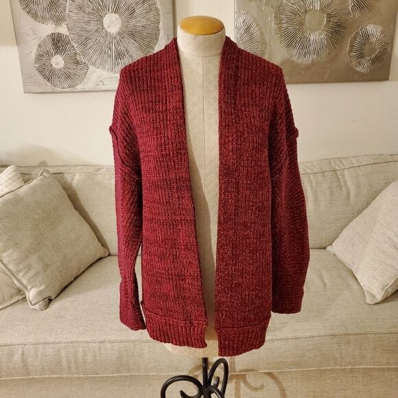Free People High Hopes Cardigan in Plum Blossom - Picture 3 of 10
